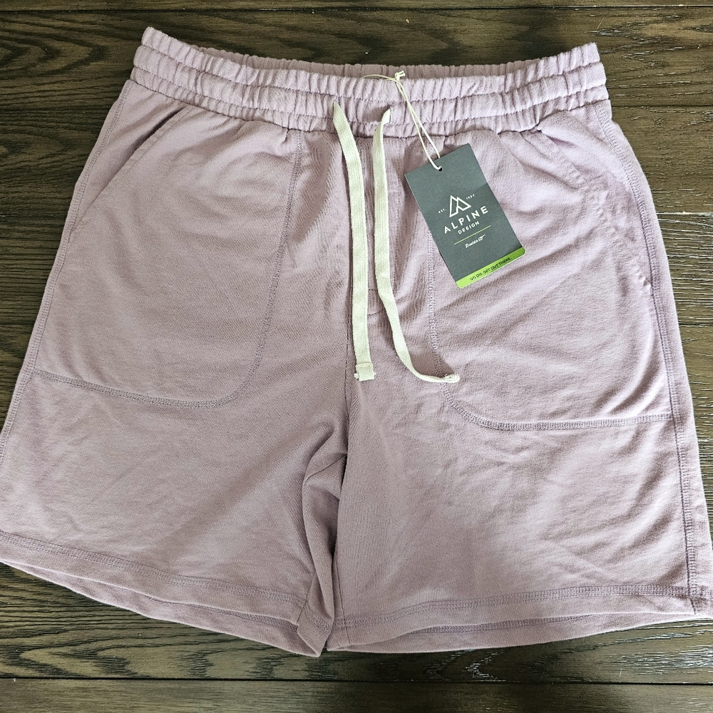 NWT Alpine Design Men's Terry Shorts